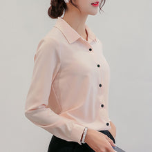 Load image into Gallery viewer, Button Up Office Long Sleeve
