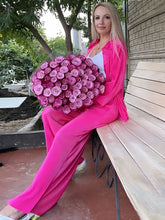 Load image into Gallery viewer, Pleated Wide Leg Suit Set