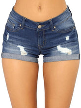 Load image into Gallery viewer, Ripped Short Jeans