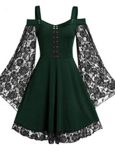Load image into Gallery viewer, Gothic Vintage Lace Dresses