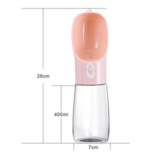 Load image into Gallery viewer, HOOPET Pet Dog Water Bottle Feeder Bowl