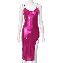Load image into Gallery viewer, Reflective Maxi Dress