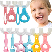 Load image into Gallery viewer, 360 Degree U-shaped Child Toothbrush