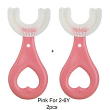 Load image into Gallery viewer, 360 Degree U-shaped Child Toothbrush