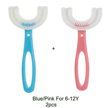 Load image into Gallery viewer, 360 Degree U-shaped Child Toothbrush