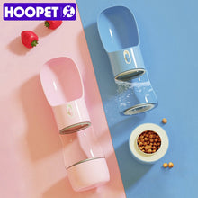 Load image into Gallery viewer, HOOPET Pet Dog Water Bottle Feeder Bowl